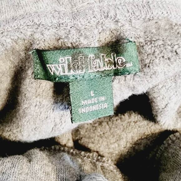 Wild Fable Unisex High-Rise Fleece Bermuda Shorts Large NEW - Picture 3 of 3